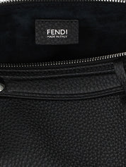 Fendi Black Calfskin Handbag