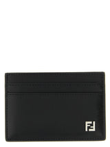 Fendi Black Calfskin Cardholder