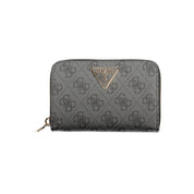 Guess Jeans Black Polyurethane Women Wallet Guess Jeans