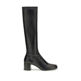 Prada Black Lamb Ovis Aries Ankle Boots