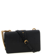 PINKO Black Calfskin Crossbody Bag PINKO