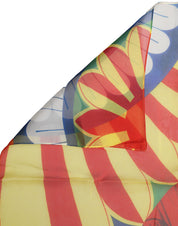 Dolce & Gabbana Multicolor Silk Carretto Foulard Scarf