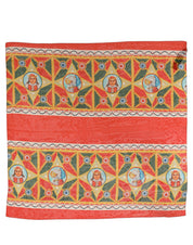 Dolce & Gabbana Multicolor Silk Printed Square Foulard Scarf