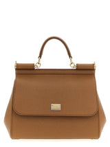 Dolce & Gabbana Brown Calfskin Handbag