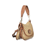 Guess Jeans Beige Polyester Handbag