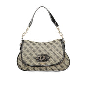 Guess Jeans Black Polyester Handbag