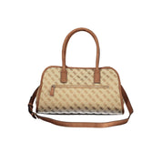 Guess Jeans Beige Polyester Handbag