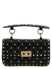 Valentino Garavani Black Lamb Leather Handbag