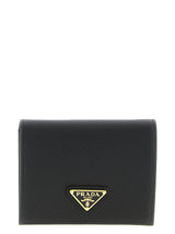 Prada Black Calfskin Cardholder