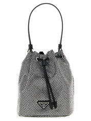 Prada Gray Viscose Handbag