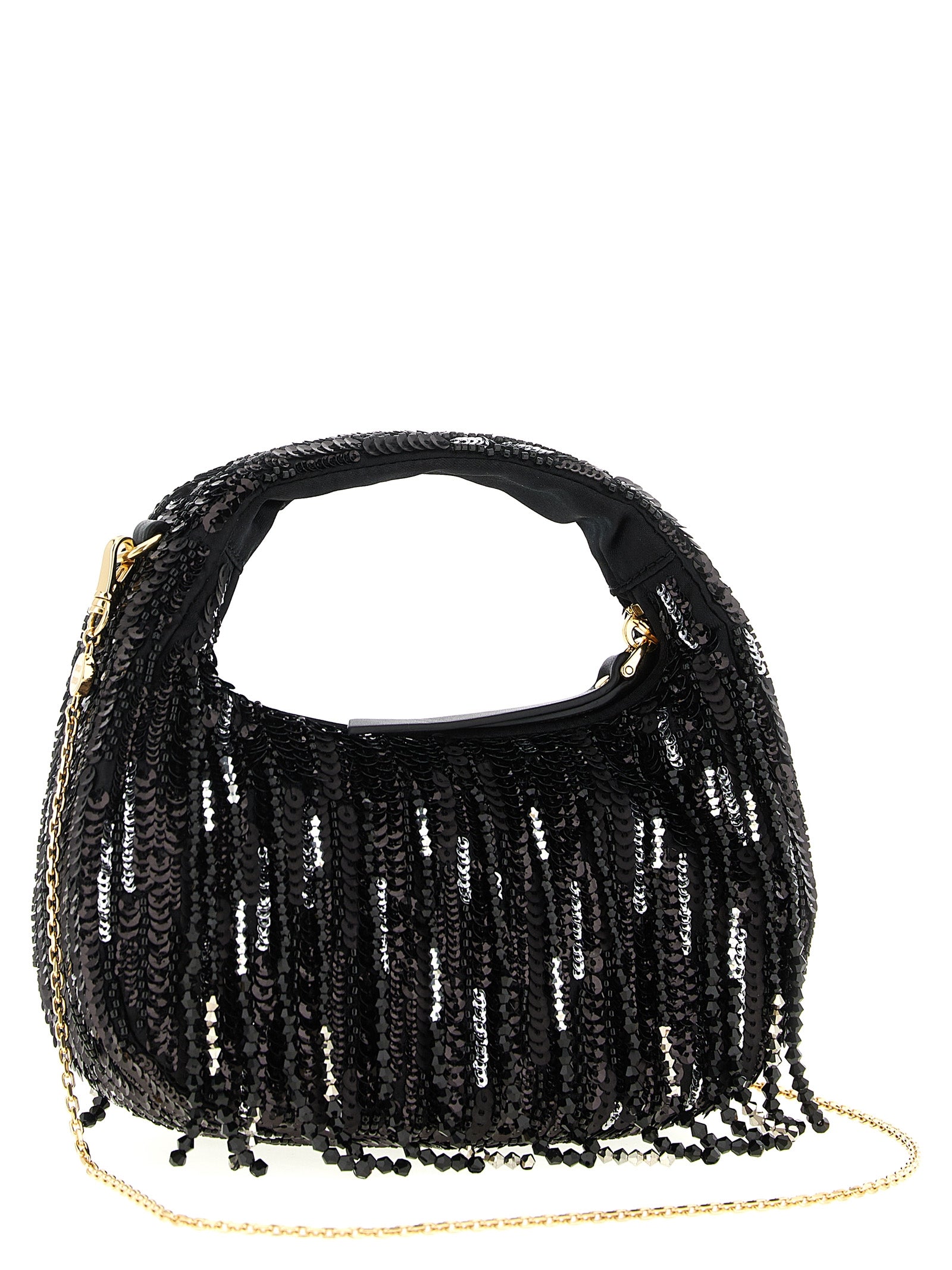 Miu Miu Black Polyester Handbag