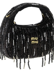 Miu Miu Black Polyester Handbag