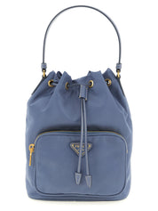 Prada Blue Recycled Polyamide Handbag