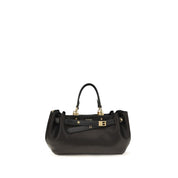 Balenciaga Black Calf Leather Bos Taurus Shoulder Bag