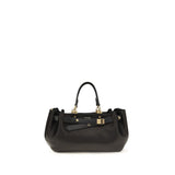 Balenciaga Black Calf Leather Bos Taurus Shoulder Bag