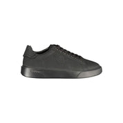 Blauer Black Polyester Athletic Sneakers
