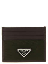 Prada Bicolor Recycled Polyamide Cardholder
