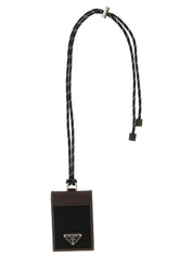 Prada Black Recycled Polyamide Cardholder