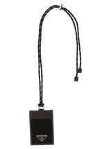 Prada Black Recycled Polyamide Cardholder