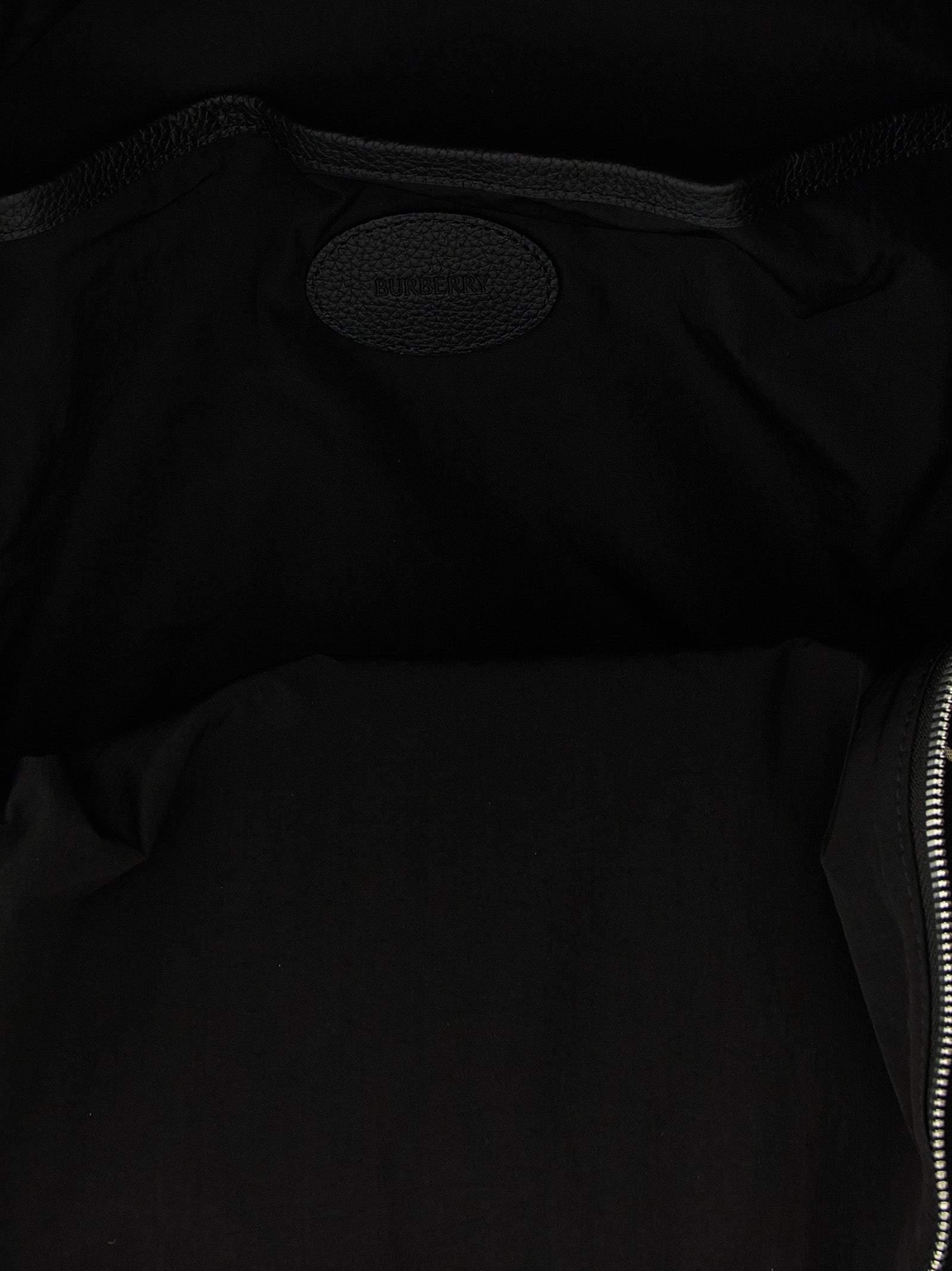Burberry Black Polyester Backpack