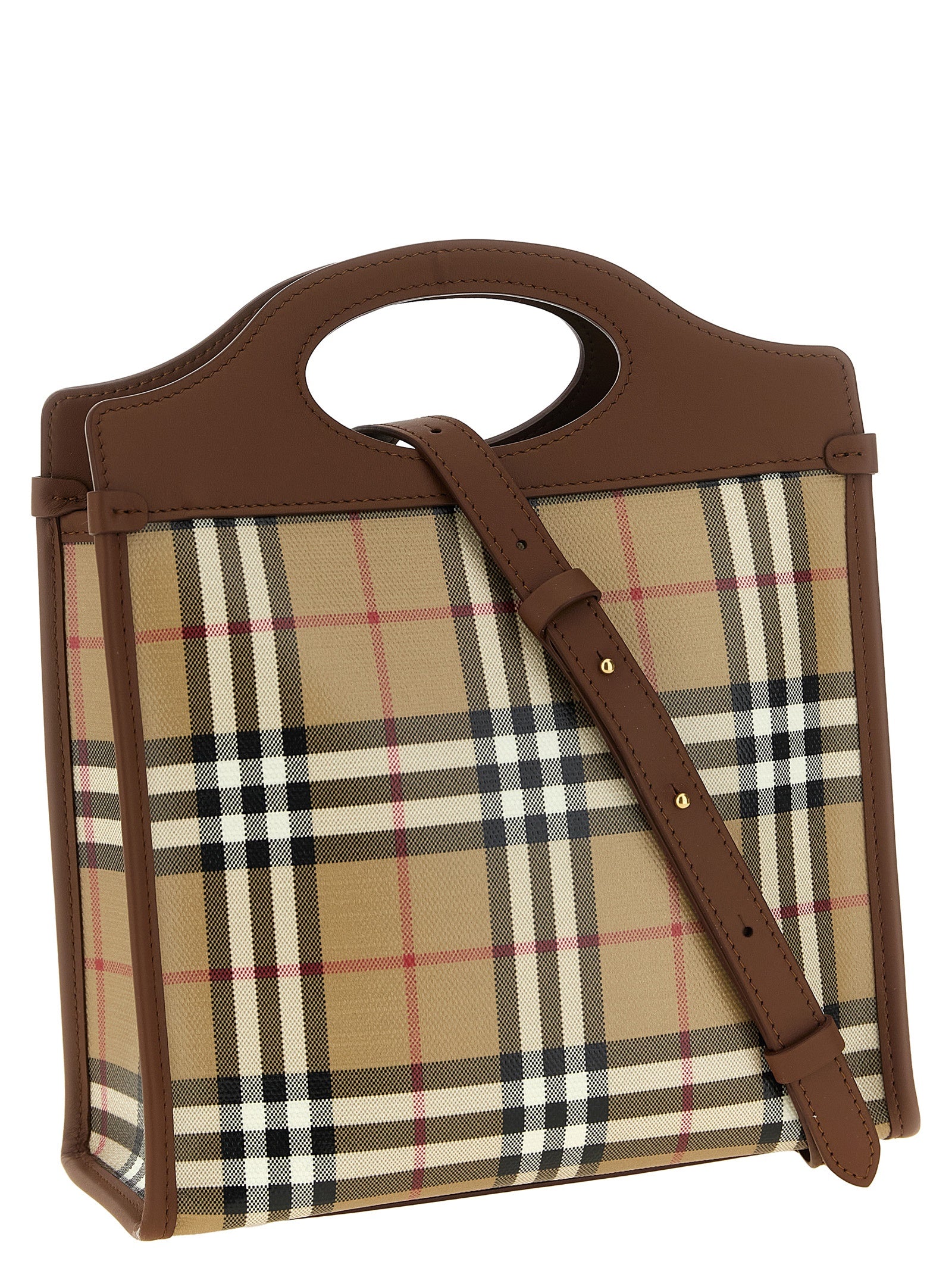 Burberry Beige Cotton Handbag