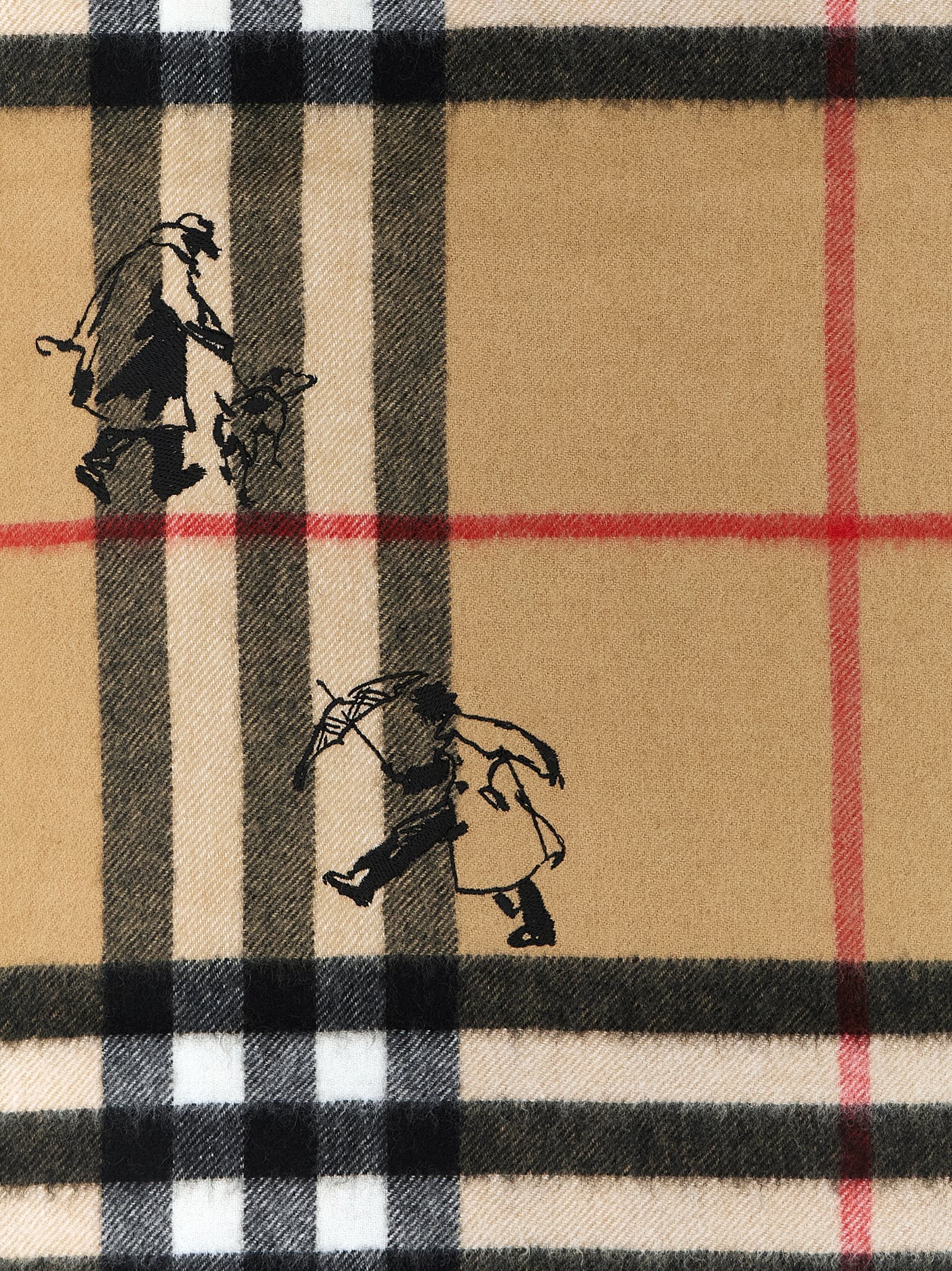 Burberry Beige Cashmere Scarf