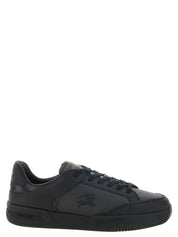 Burberry Black Leather Chunky Sneakers