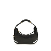 Moschino Black Calf Leather Bos Taurus Shoulder Bag