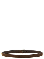 Brunello Cucinelli Brown Bull Skin Belt