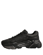 Dolce & Gabbana Black Daymaster Low Top Sneakers Shoes