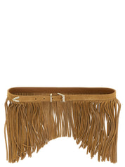 PINKO Beige Calfskin Regular Belt