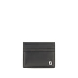 Fendi Black Calf Leather Bos Taurus Wallet