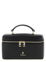 Furla Black Leather Handbag