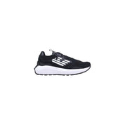 EA7 Emporio Armani Black And White Polyethylene Athletic Sneakers