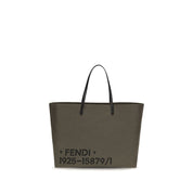 Fendi Bicolor Polyester Shoulder Bag