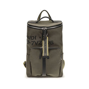 Fendi Bicolor Cotton Backpack