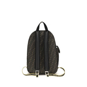 Fendi Brown Polyester Backpack