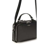 Fendi Black Calf Leather Bos Taurus Handbag