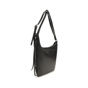 Fendi Black Calf Leather Bos Taurus Shoulder Bag