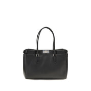 Fendi Black Calf Leather Bos Taurus Shoulder Bag