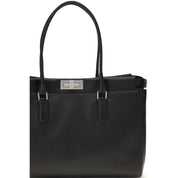 Fendi Black Calf Leather Bos Taurus Shoulder Bag