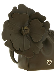 PINKO Bicolor Lambskin Clutch Bag