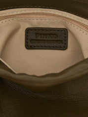 PINKO Bicolor Lambskin Clutch Bag