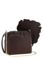 PINKO Bordeaux Lambskin Clutch Bag