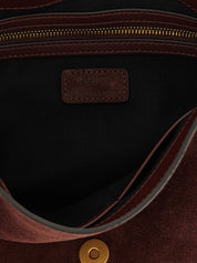PINKO Bordeaux Calfskin Crossbody Bag