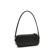 Miu Miu Black Lamb Ovis Aries Wallet