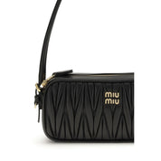 Miu Miu Black Lamb Ovis Aries Wallet