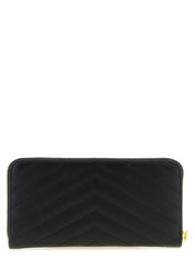 Saint Laurent Black Calfskin Cardholder