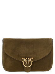 PINKO Bicolor Calfskin Crossbody Bag