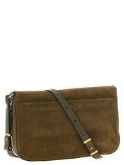 PINKO Bicolor Calfskin Crossbody Bag